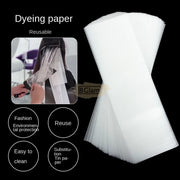 50pcs Reusable Hair Coloring Isolation Sheets | 40*13cm Hair Coloring Sheets