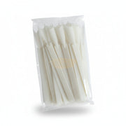 50pcs Reverse Tip Nail Swatch Sticks | Natural 12.4×1.3cm Nail Swatch Sticks