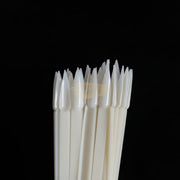 50pcs Stiletto Nail Swatch Sticks | Natural 12.1x1.2cm Nail Swatch