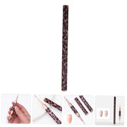 Leopard Print Double-Sided Nail Art Liner Brush (price per piece)