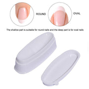 White Nail Powder Dipping Box | French Dip Powder Holder