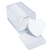 Lint Free Cotton Pads | Heart Shaped | 200 Pieces
