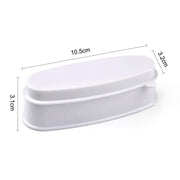 White Nail Powder Dipping Box | French Dip Powder Holder