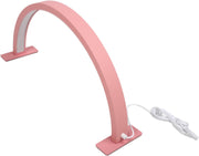 U-Shaped Beauty Table Lamp 750mm | Pink