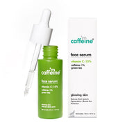 mCaffeine 15% Vitamin C Face Serum for Pigmentation & Dark Spot | Revives Dull Skin & Protects Against Sun Damage | Day & Night Serum for Face - 30ml