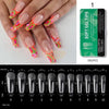 550pcs Soft Gel Tips Long Coffin | Full Cover | H105-1 Green Box Soft Gel Tips