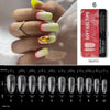 550pcs Soft Gel Tips Oval Medium | Full Cover | H105-6 Red Box Soft Gel Tips