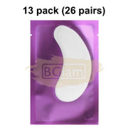 Lint Free Under Eye Gel Patch for Eyelash Extensions | Purple (1 pair per pack)