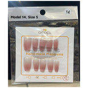 GCOCL Manicure Hand-Made Press On Nails | SG011-14 | 10 pieces/box