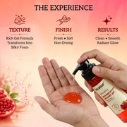 Inatur Pomegranate Shower Gel 350ml | Sulphate-Free Replenishing