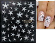 5D Embossed Nail Art Stickers - JP 1021 Nail Art