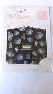 5D Embossed Nail Art Stickers - JP 1025 Nail Art