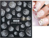 5D Embossed Nail Art Stickers - JP 1025 Nail Art