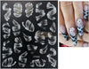 5D Embossed Nail Art Stickers - JP 1030 Nail Art