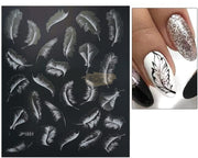 5D Embossed Nail Art Stickers - JP 1031 Nail Art