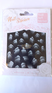 5D Embossed Nail Art Stickers - JP 1035 Nail Art