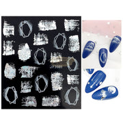 5D Embossed Nail Art Stickers - JP 3001 Nail Art