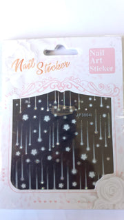 5D Embossed Nail Art Stickers - JP 3004 Nail Art