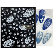 5D Embossed Nail Art Stickers - JP 3007 Nail Art