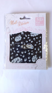 5D Embossed Nail Art Stickers - JP 3007 Nail Art