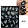 5D Embossed Nail Art Stickers - JP 3009 Nail Art