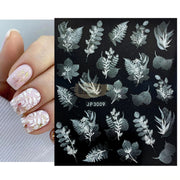 5D Embossed Nail Art Stickers - JP 3009 Nail Art