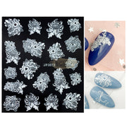 5D Embossed Nail Art Stickers - JP 3012 Nail Art