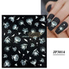 5D Embossed Nail Art Stickers - JP 3014 Nail Art