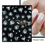 5D Embossed Nail Art Stickers - JP 3014 Nail Art