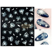 5D Embossed Nail Art Stickers - JP 3014 Nail Art