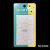 5D Embossed Nail Art Stickers - 5D-K020 Nail Stickers