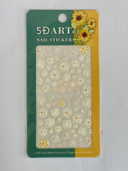5D Embossed Nail Art Stickers - 5D-K030 Nail Stickers