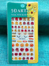5D Embossed Nail Art Stickers - 5D-K034 Nail Stickers