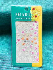 5D Embossed Nail Art Stickers - 5D-K044 Nail Stickers