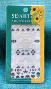 5D Embossed Nail Art Stickers - 5D-K057 Nail Stickers