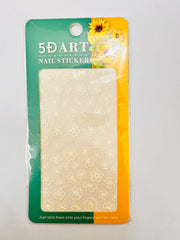 5D Embossed Nail Art Stickers - 5D-K062 Nail Stickers