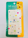 5D Embossed Nail Art Stickers - 5D-K111 Nail Stickers