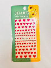 5D Embossed Nail Art Stickers - 5D-K115 Nail Stickers