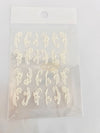 5D Embossed Nail Art Stickers - STZ-5D14 Nail Stickers