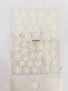 5D Embossed Nail Art Stickers - XF-5D004 Nail Art