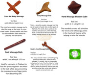 Reflexology Acupuncture Massage Tool Set (5 pieces)