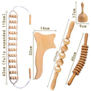 5 pcs Wood Therapy Massage Tools GL-23 Massage Tools
