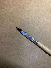 Acrylic Brush with light brown wood handle No 6