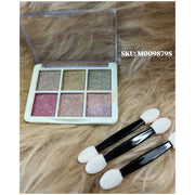 6 Colors Magic Aurora Nail Powder with 3 Applicators | 002 Nail Powder