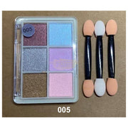 6 Colors Magic Aurora Nail Powder with 3 Applicators | 005 Nail Powder
