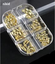 6pcs 3D Ocean Theme Nail Charms Nail Decorations DIY Ocean 3D Charms & Beads