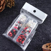 6 Grids-Box Poker Clay | Nail Decoration DIY 3D Poker Charms