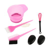 6 pcs Hair Dye Accessories Kit Pink Hair Coloring Accessories