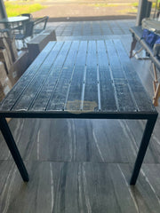 6-Person Outdoor Polywood Dining Table 150*90 cm (table only) Table