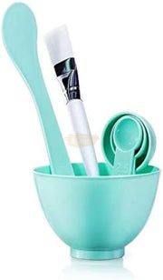 6-piece Face Mask Mixing Bowl Set Aqua Facial Bowl